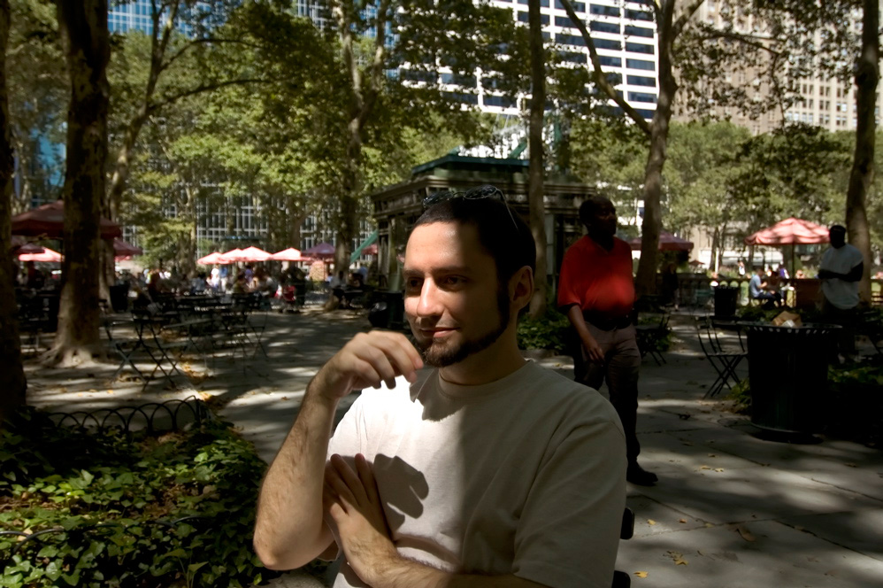 Christopher in the Park